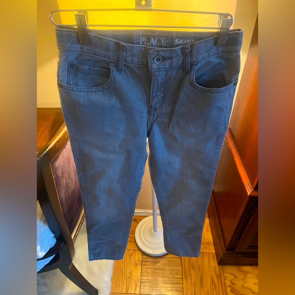 Children Place Dove Grey Skinny Jean.  Size 10 boys.